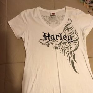 Harley Davidson women’s t-shirt.